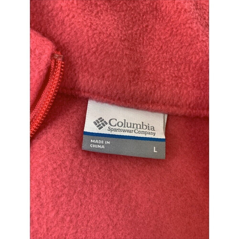BOGO Columbia Sawyer Rapids 2.0 Full Zip Fleece Jacket Light Pink Women Large - Picture 11 of 12